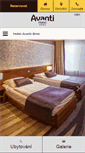Mobile Screenshot of hotelavanti.cz